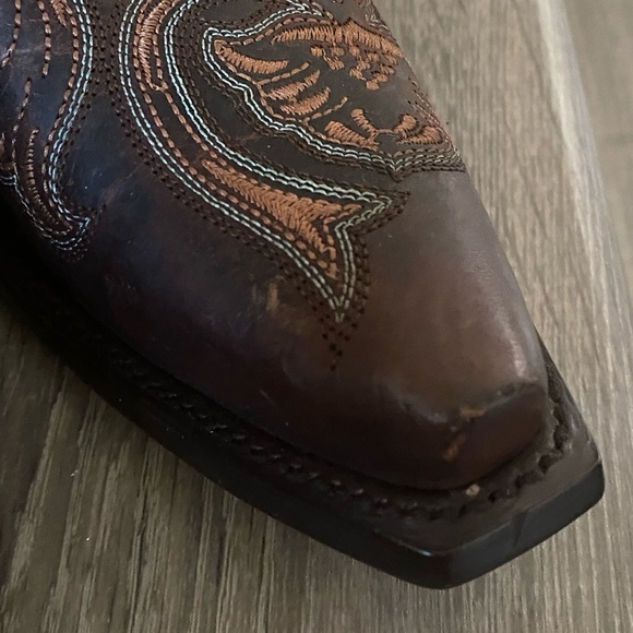 NWT women’s cowboy corral boots full stitch toe boots - Picture 4 of 16